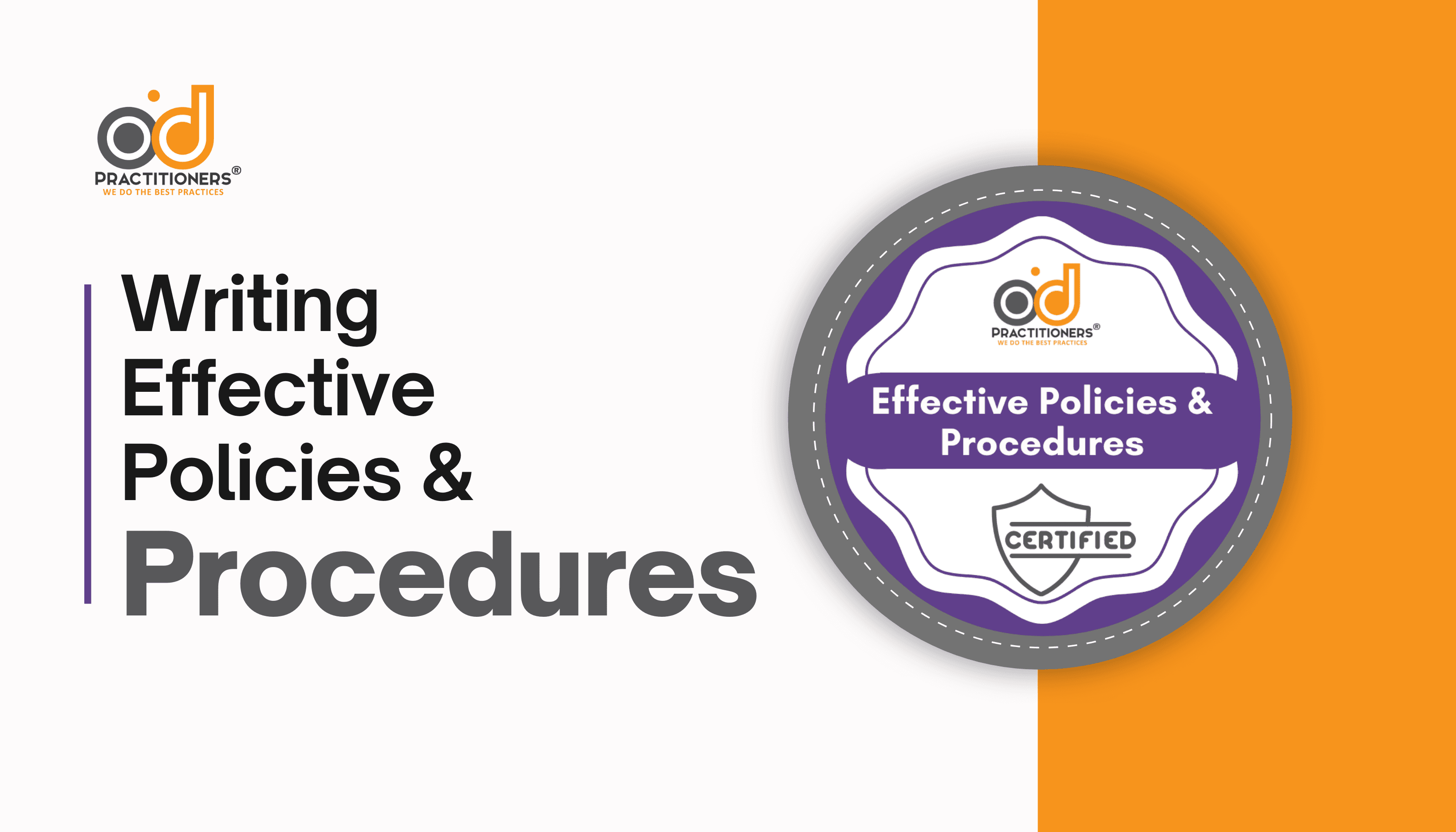 Writing Effective Policies Procedures